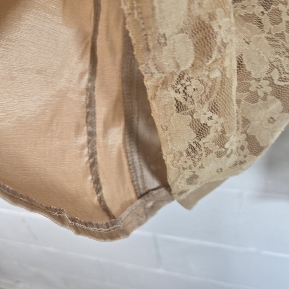 Vtg Y2k Lace Bustier Corset Long Sleeve Top - Picture 7 of 7